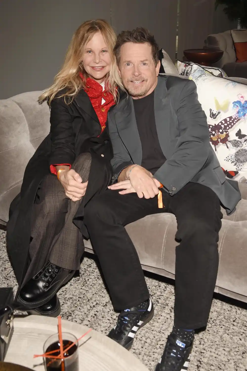 Meg Ryan Makes Rare Public Appearance in Support of Friend Michael J Fox