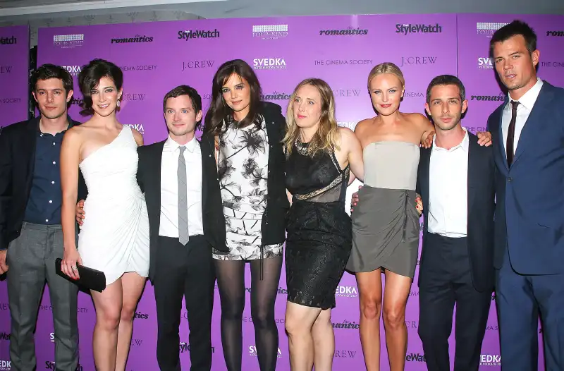 PIC-Katie-Holmes-Steps-Out-With-Pal-Jeremy-Strong-the-romantics-cast-2010