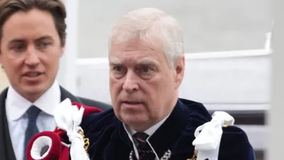 Prince Andrew at Coronation