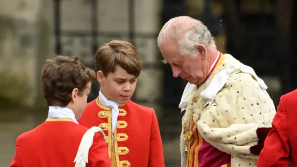 Prince George King Charles Coronation