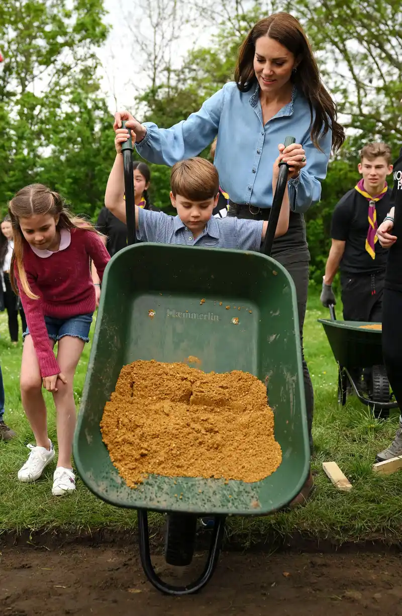 Prince William and Princess Kate 3 Kids Participate in The Big Help Out After Coronation Weekend 5 Prince Louis