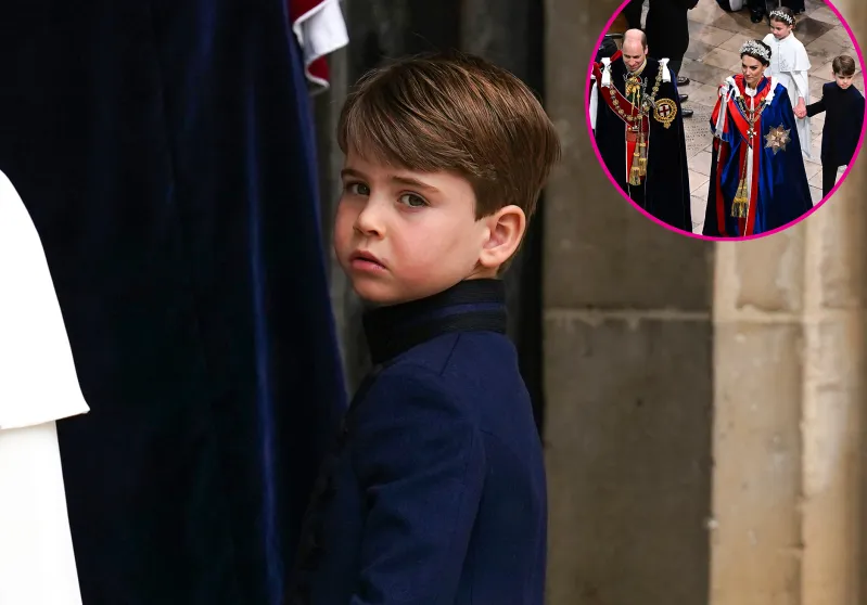 Prince William and Princess Kate's Son Prince Louis Left King Charles III's Coronation Before Carriage feature