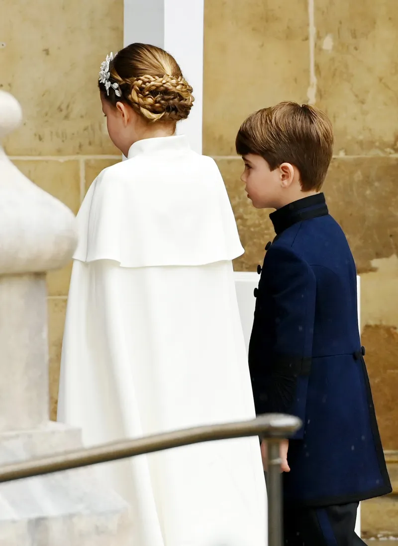 Princess Charlotte and Prince Louis Coronation