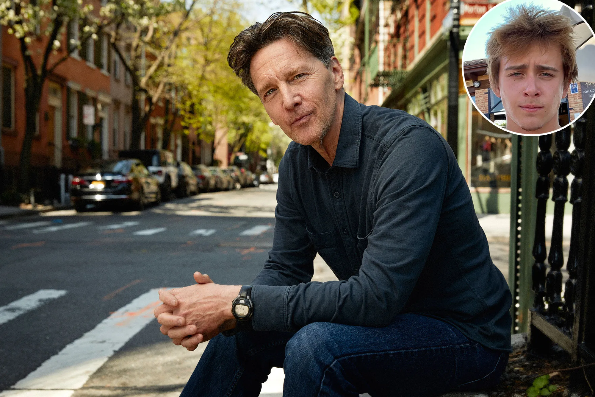 Promo Andrew McCarthy and Son Sam