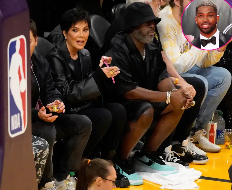 Promo Kris Jenner and Corey Gamble Support Tristan Thompson at Lakers Game