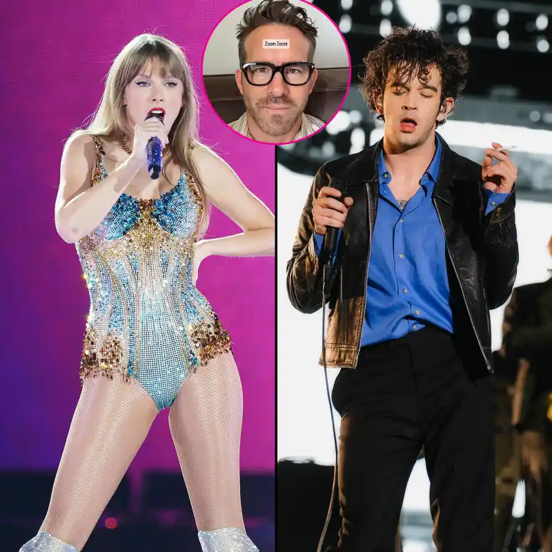 Ryan Reynolds Pokes Fun at Friend Taylor Swift’s Rumored Romance With Matty Healy