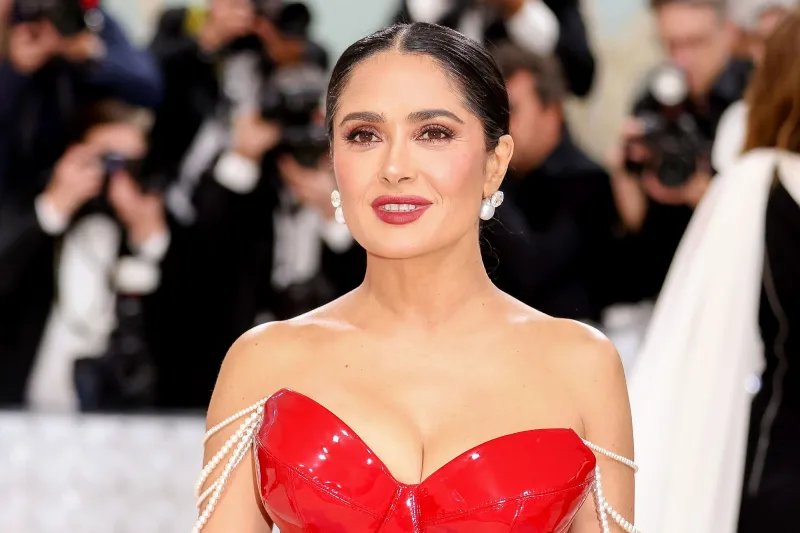 Salma Hayek Wardrobe Malfunction feature