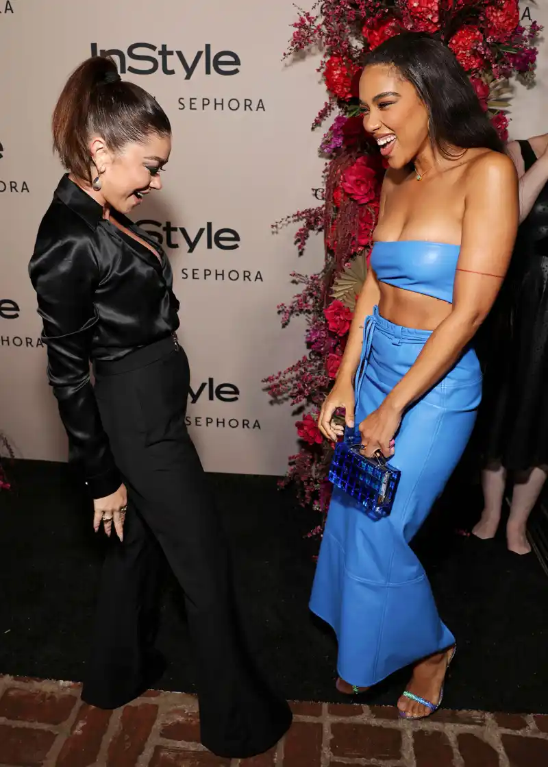Sarah Hyland and Alexandra Shipp Hot Pics