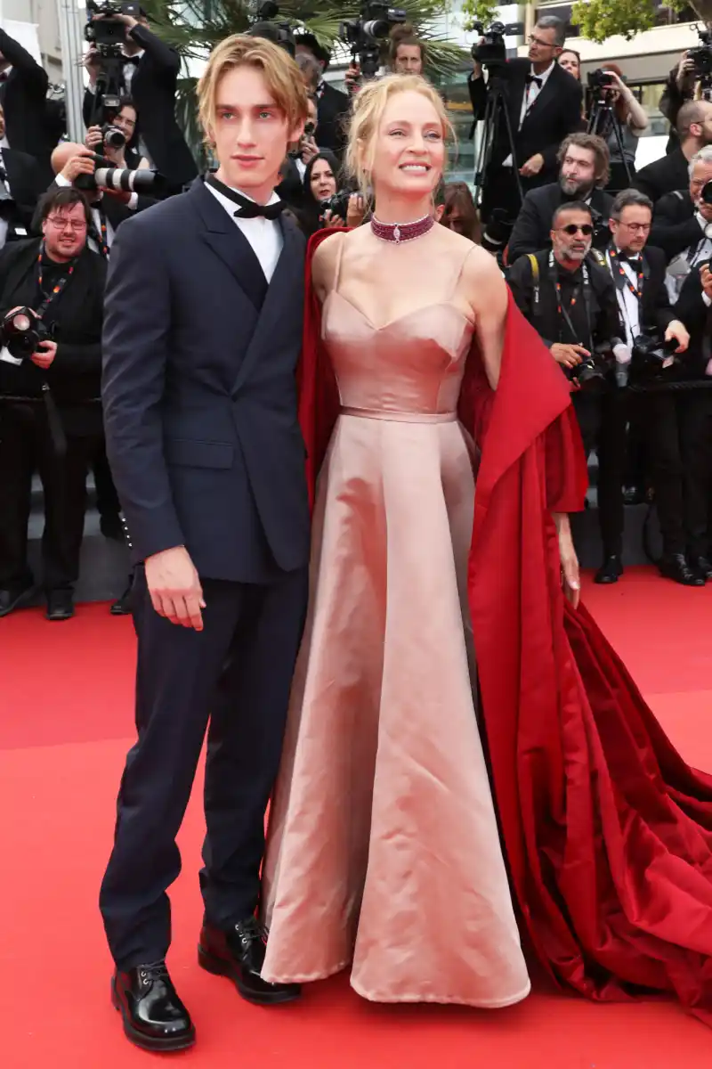 See Uma Thurman and Ethan Hawkes Son All Grown Up