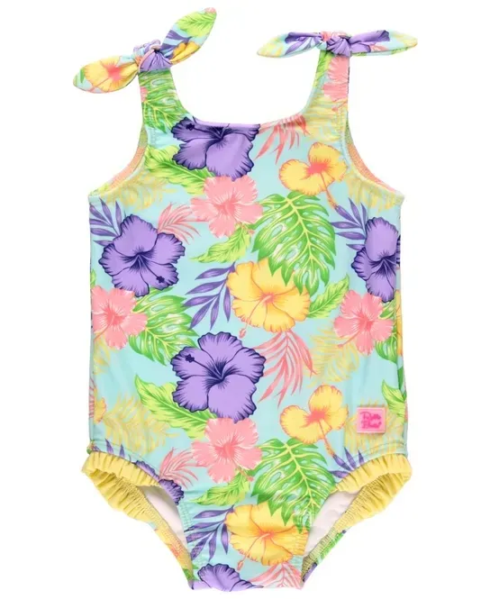 Tie Shoulder One Piece