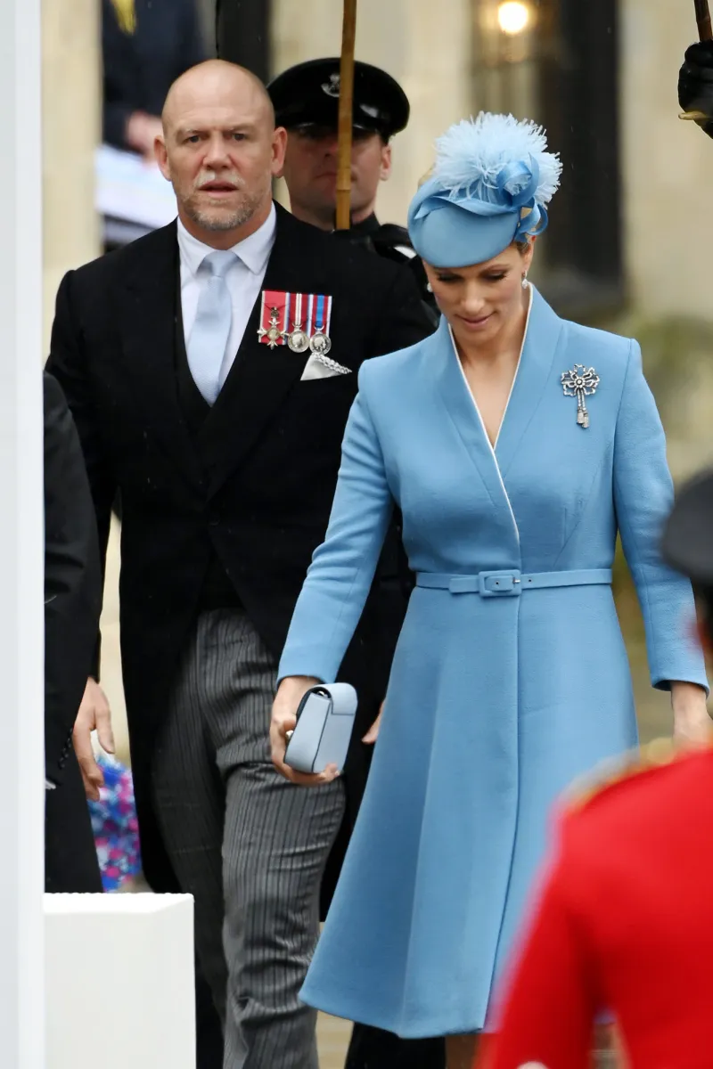 Zara Tindall and Mike Tindall Coronation