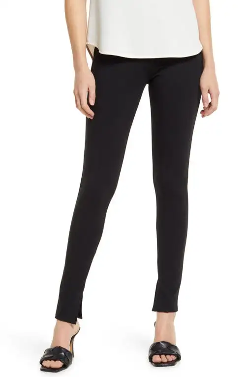 Nordstrom Essential Ponte Ankle Leggings in Black at Nordstrom, Size X-Small