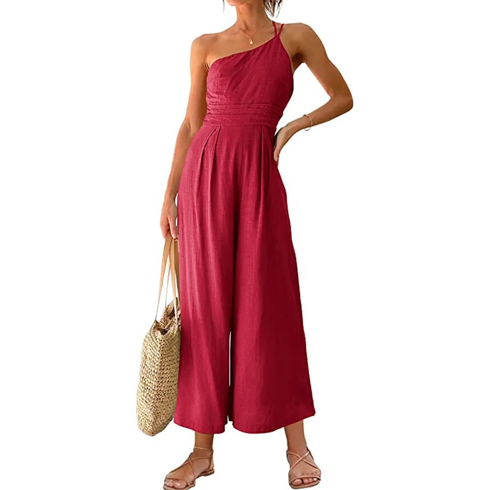 best-spring-summer-jumpsuits-amazon-one-shoulder