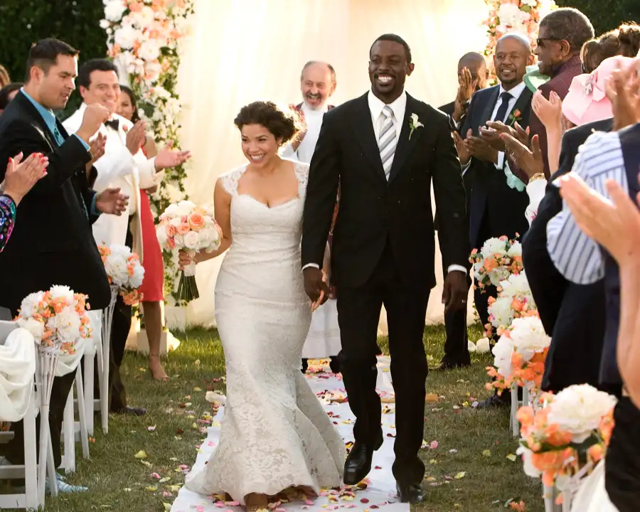 Celebrity Wedding Dresses: TV & Movies