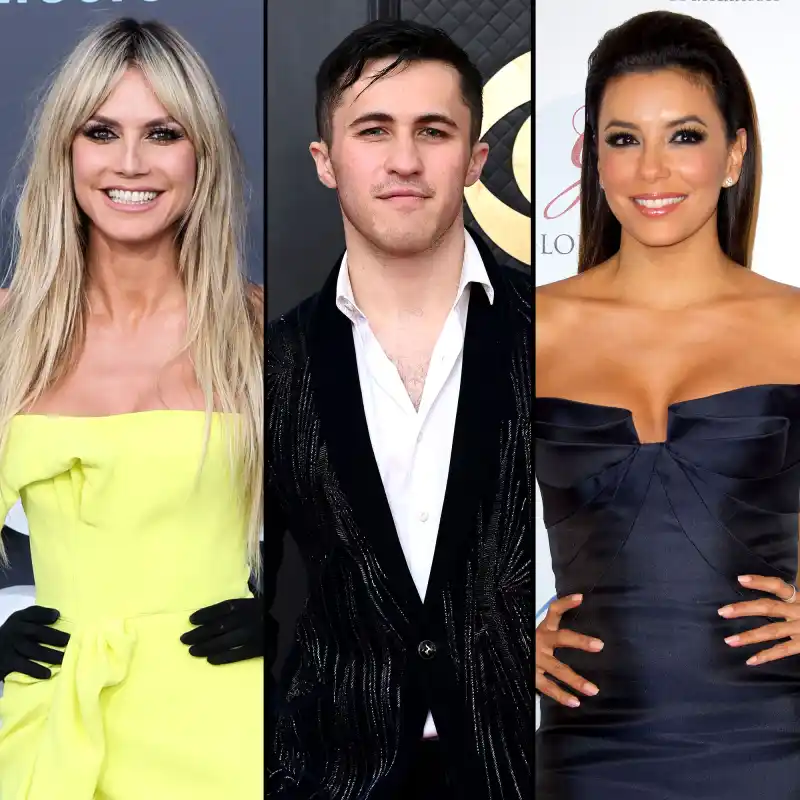 Heidi Klum, Chris Olsen, Eva Longoria