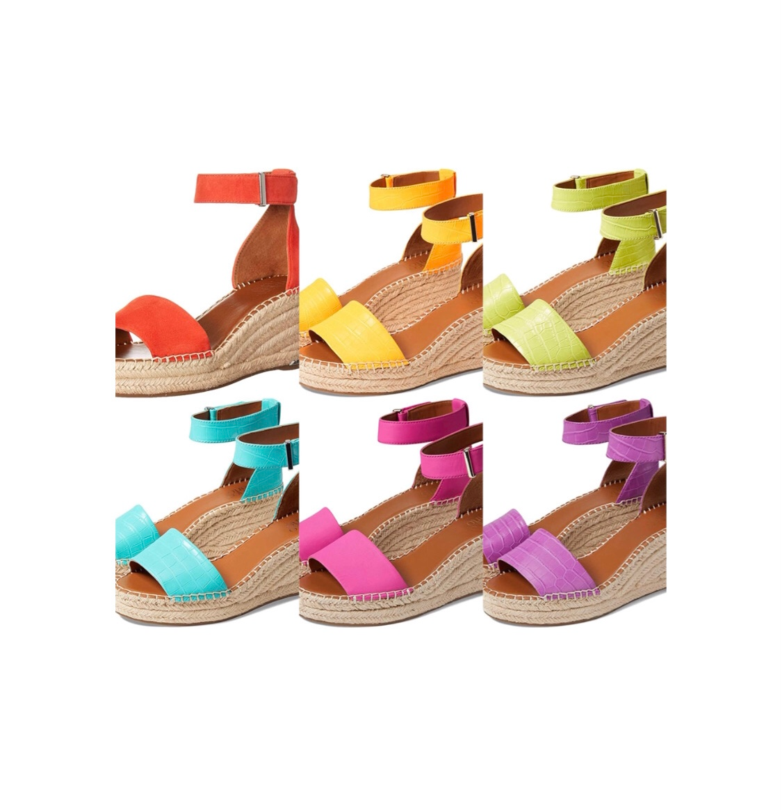 colorful espadrilles