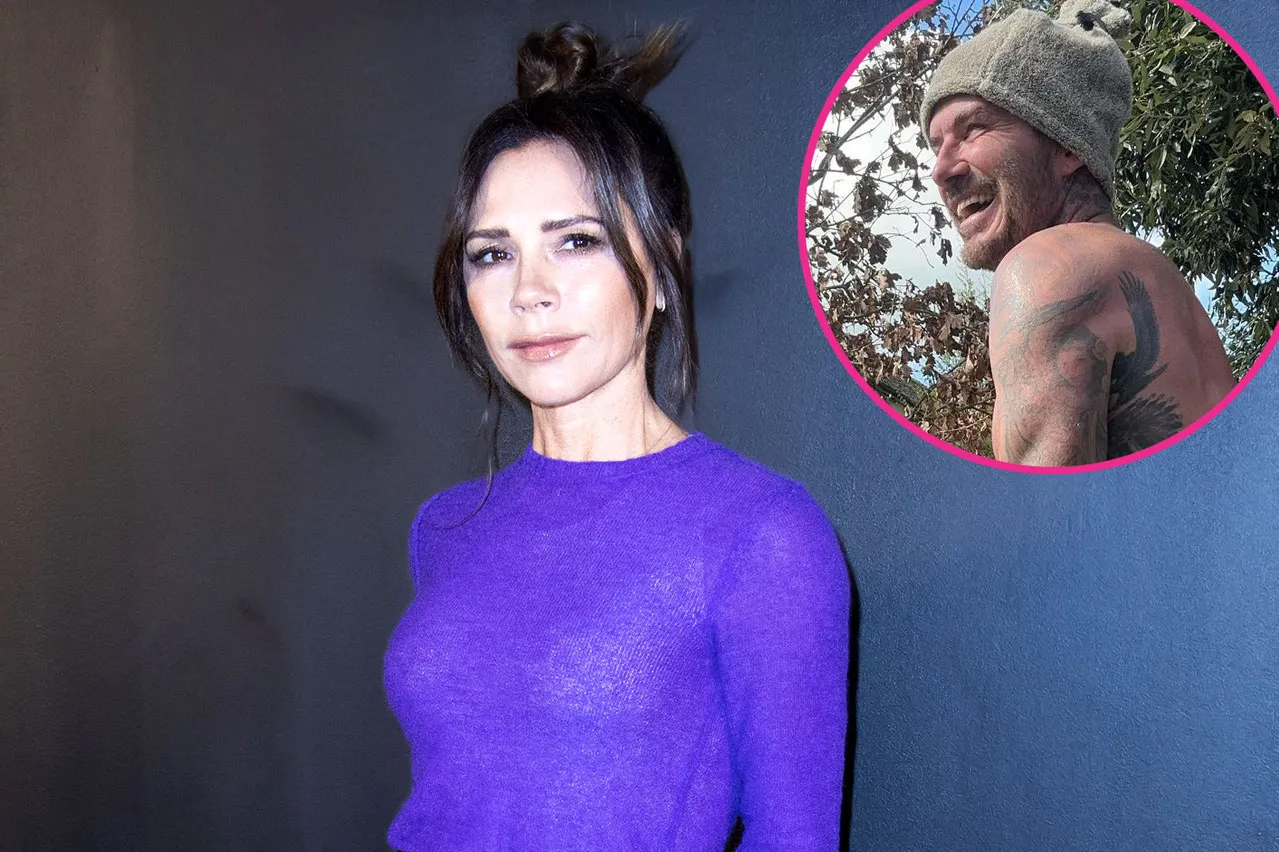 Feature Victoria Beckham Posts a Photo of Husband David Beckham in His Underwear for Birthday Tribute "Youre Welcome"