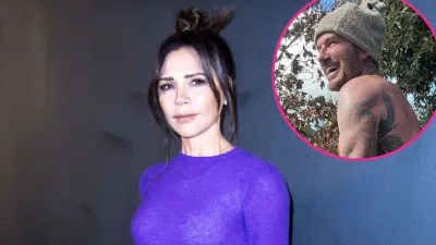 Feature Victoria Beckham Posts a Photo of Husband David Beckham in His Underwear for Birthday Tribute "Youre Welcome"