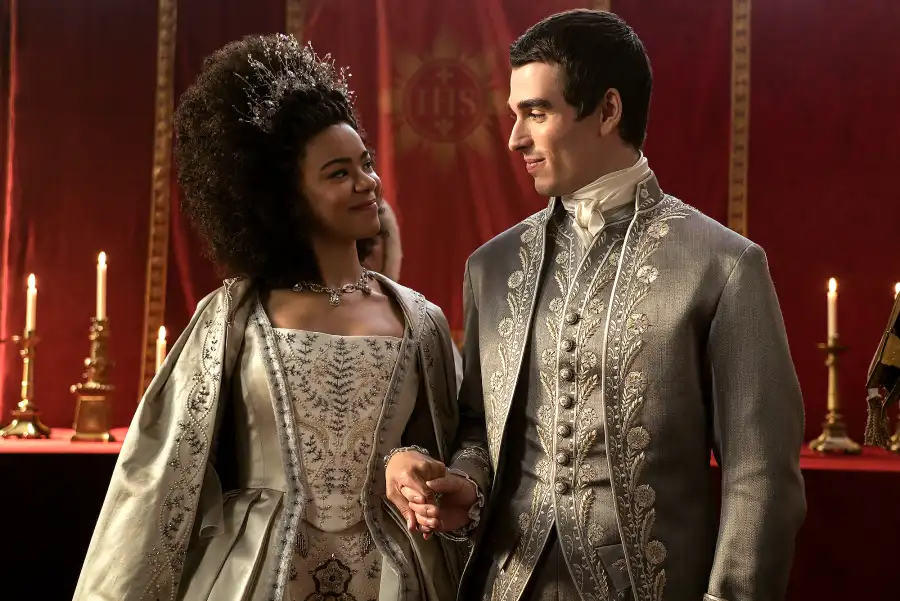 King George III Bridgerton Queen Charlotte