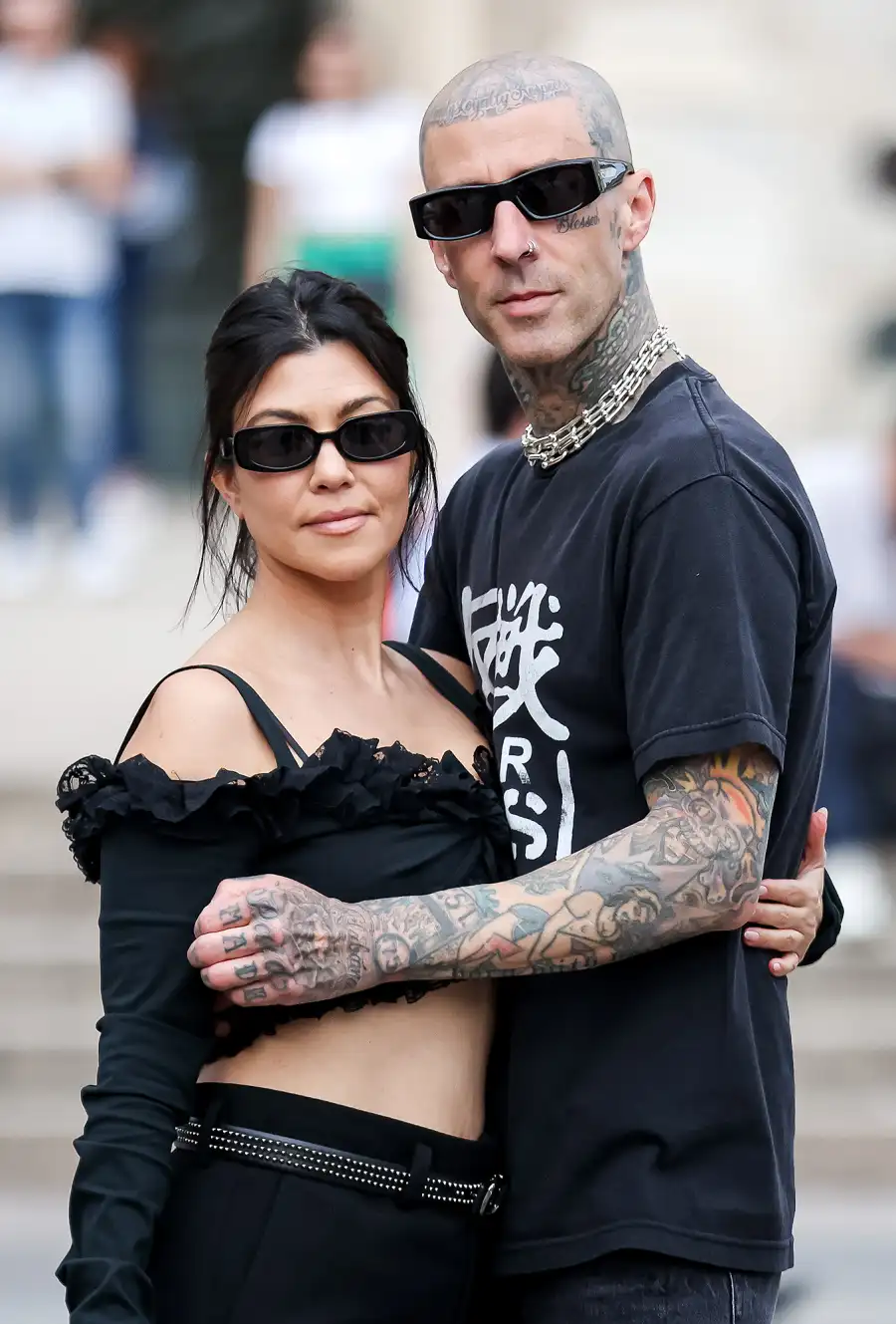 kourtney kardashian travis barker Stars Who Have Attended Hillsong Church Justin Bieber, Hailey Bieber, Selena Gomez and More