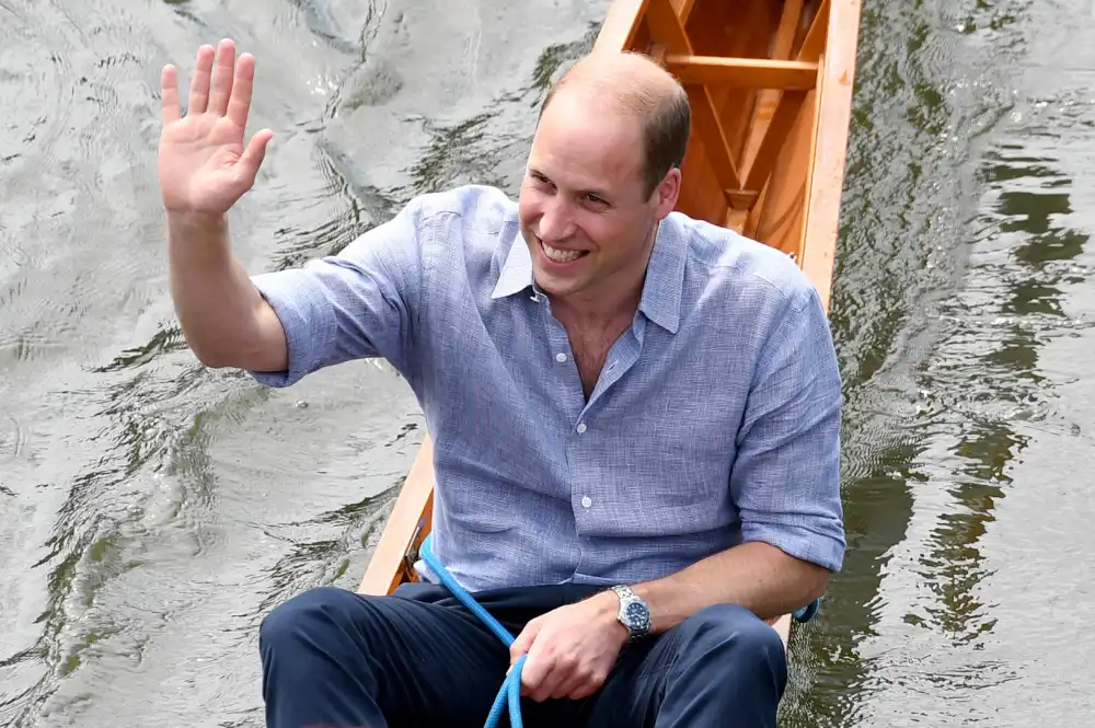 Prince William Jokes &lsquo;I Need the Exercise&rsquo; After Rowing With Royal Navy Submariners