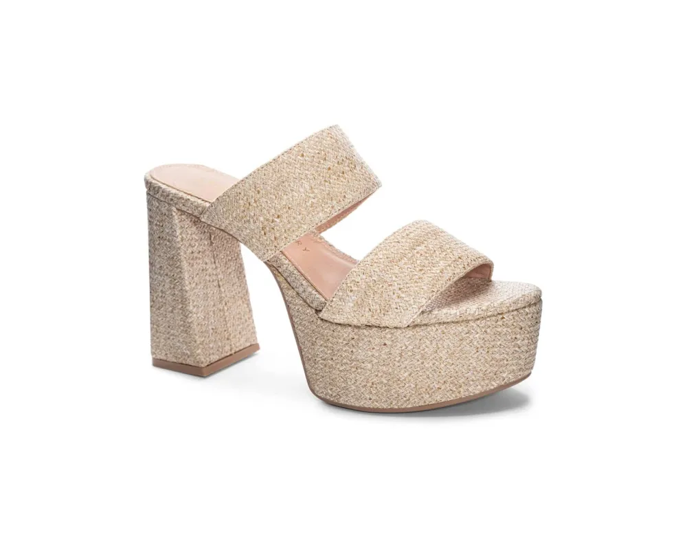 raffia heels