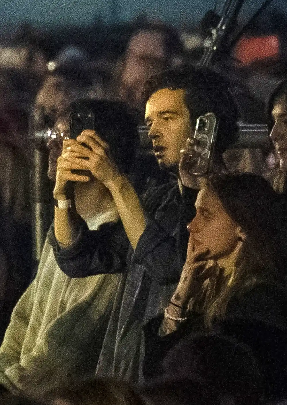 The 1975's Matty Healy Spotted at Taylor Swift&rsquo;s Nashville 'Eras Tour' Show Amid Dating Rumors: Photo