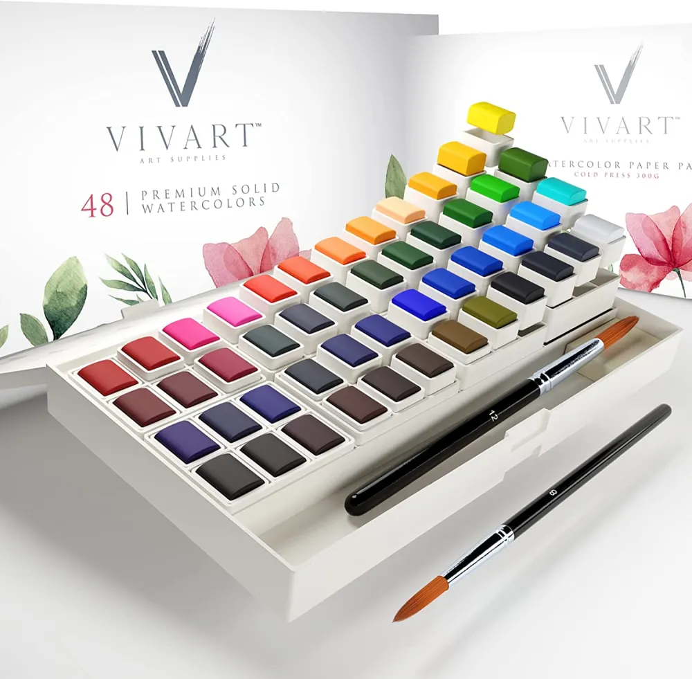 watercolor paint set