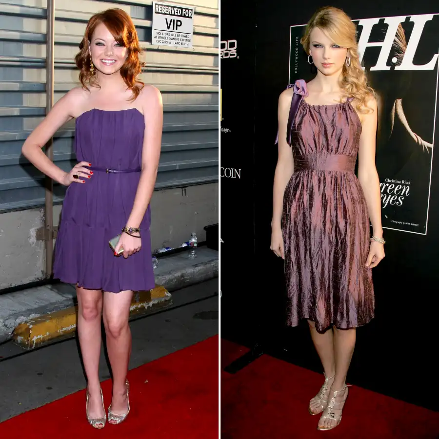 Taylor Swift and Emma Stone's Best Friendship Moments Over the Years: Movie Premieres, Awards Shows and More