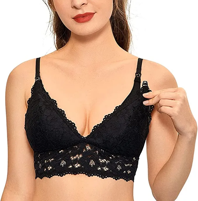 lace nursing bra