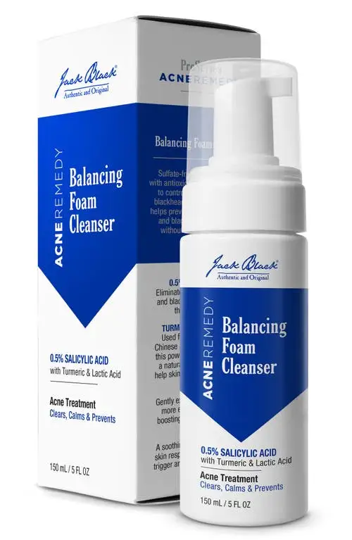 Jack Black Acne Remedy Balancing Foam Cleanser at Nordstrom