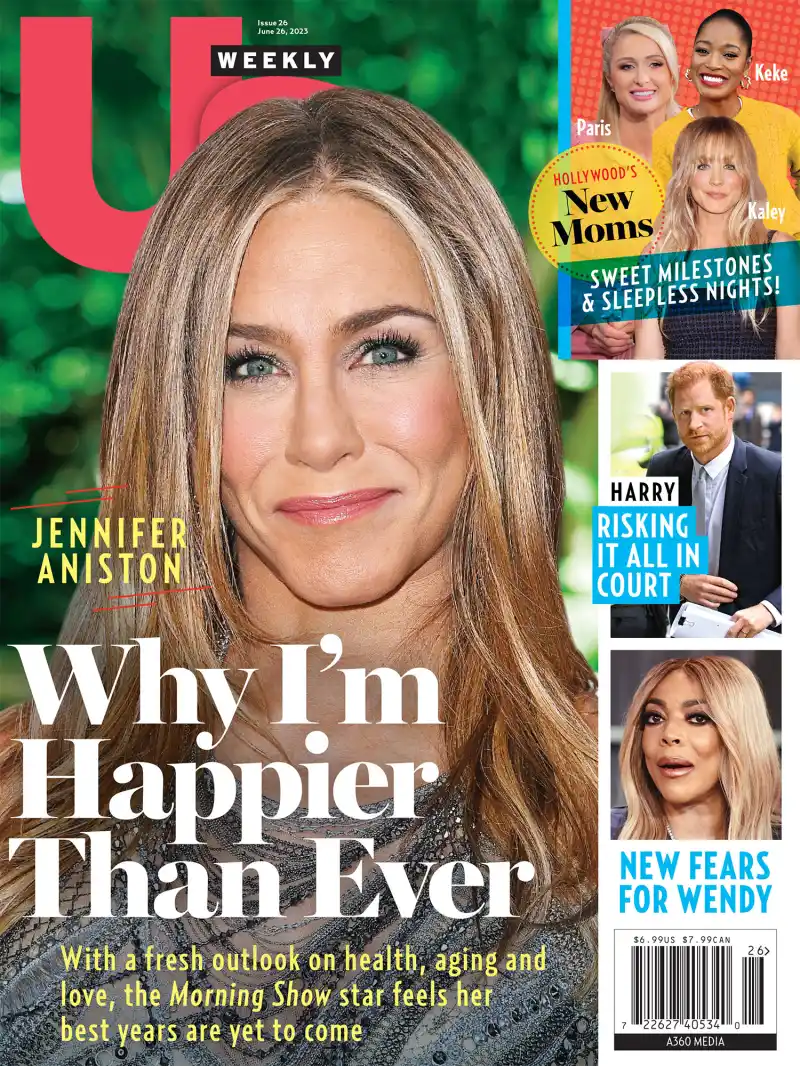 2326 Luxury Handbag Shopping Cover Jennifer Aniston
