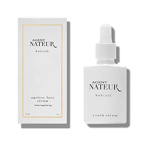 Agent Nateur - holi (oil) Natural Refining Ageless Face Serum | Vegan, Non-Toxic, Clean Skincare (1 fl oz | 30 ml)