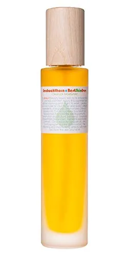 livinglibations - Organic Best Skin Ever Seabuckthorn Facial Cleansing Oil + Moisturizer | Natural, Clean Beauty (3.38 oz | 100 ml)