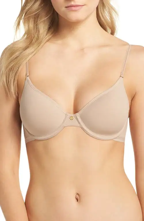 Natori Understated Underwire T-Shirt Bra in Cafe at Nordstrom, Size 30A
