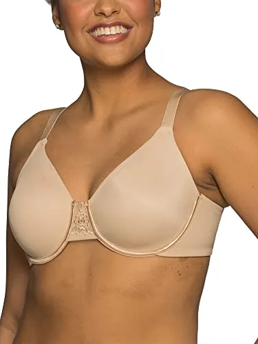 Vanity Fair womens Beauty Back Smoothing Minimizer Bra, Damask Neutral, 44D US