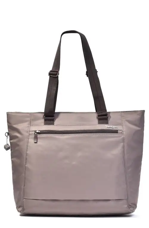 Hedgren Elvira RFID Water Repellent 15-Inch Laptop Tote in Sepia at Nordstrom
