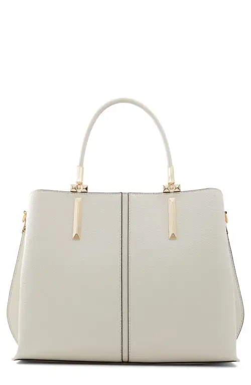 ALDO Adraree Faux Leather Crossbody Tote Bag in Bone at Nordstrom