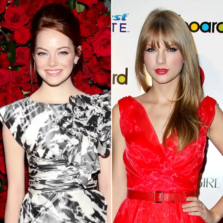 Taylor Swift and Emma Stone's Best Friendship Moments Over the Years: Movie Premieres, Awards Shows and More