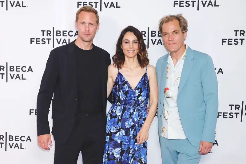 Alexander Skarsgard Annie Parisse and Michael Shannon Eric Larue World Premiere Tribeca Festival