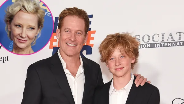 Anne Heches Son Atlas Joins Dad James Tupper on Red Carpet