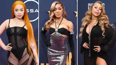 BET Awards 2023 Red Carpet Arrivals 266 Feature ice spice, glorilla, latto