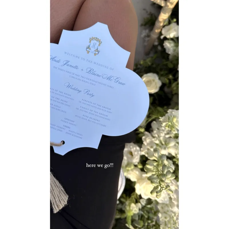 'Bachelorette' Alum Andi Dorfman and Blaine Hart's Wedding Album: Photos