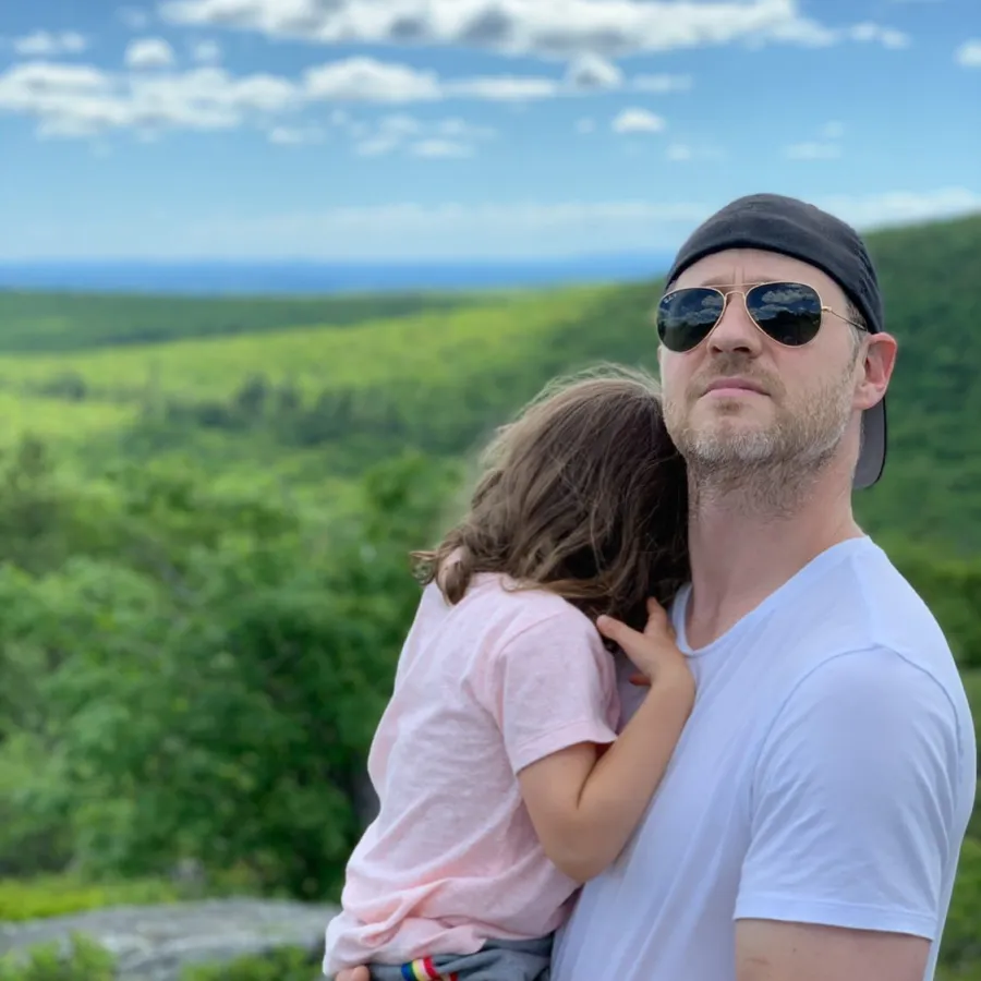 Ben McKenzie and Morena Baccarin family album