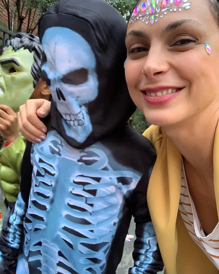 Ben McKenzie and Morena Baccarin family album