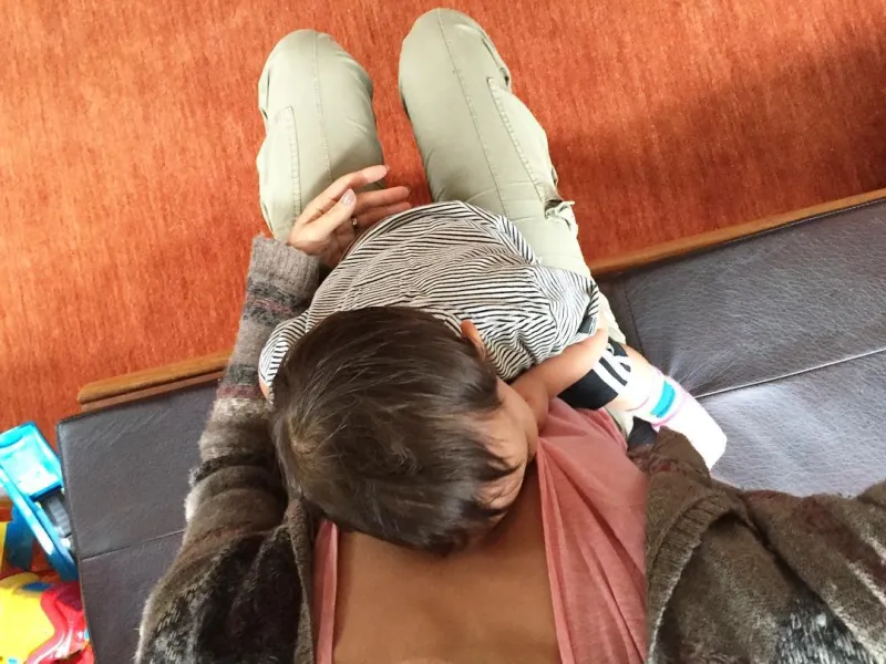 Ben McKenzie and Morena Baccarin family album