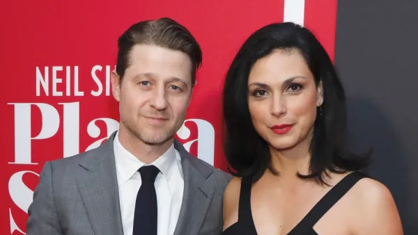 Ben McKenzie and Morena Baccarin family album