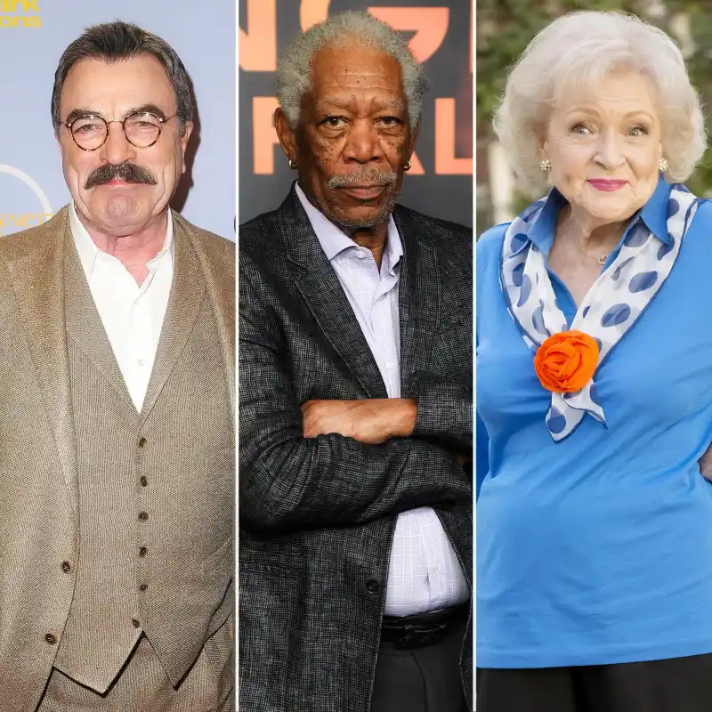 Celebrities Who Are Military Veterans- Tom Selleck Morgan Freeman Betty White and More -326