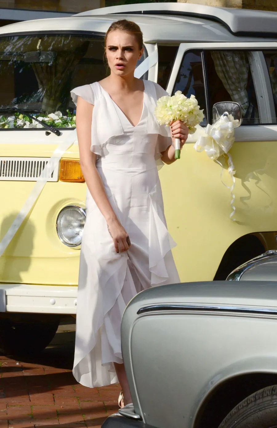 Celebs Who Wore White to Weddings