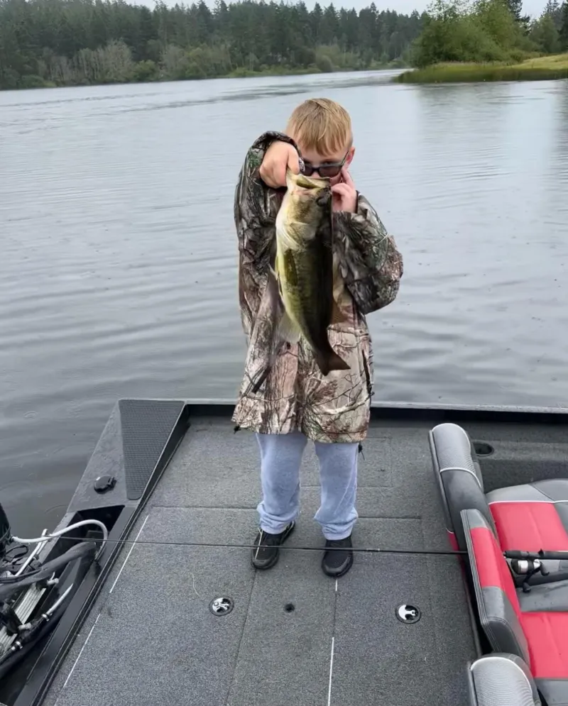 Chris Pratt Takes His and Anna Faris- Son Jack on a Fishing Trip